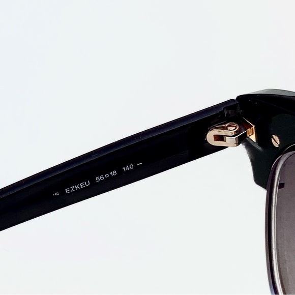 GUCCI Oversized Sunglasses GG4241/S Metal Acetate Gold Black - Picture 8 of 9